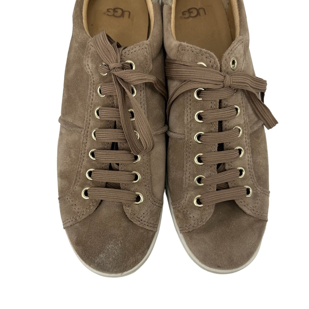 UGG Milo Suede Leather Low Top Sneaker - Picture 4 of 9